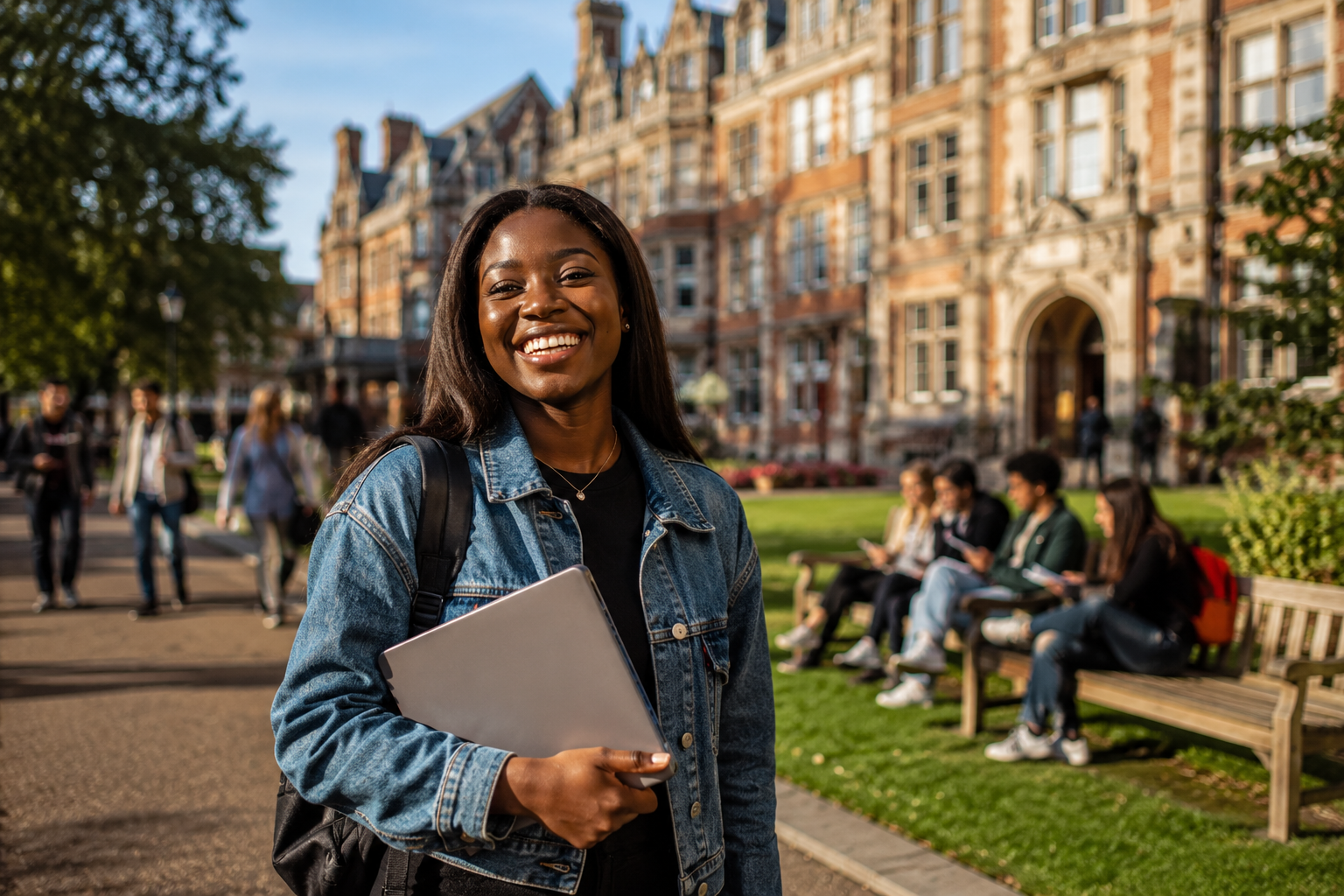 Students studying abroad